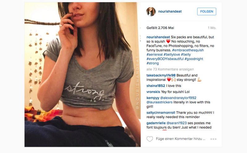 Schönheitsideal Auf Instagram Schönheitsideal Auf Instagram